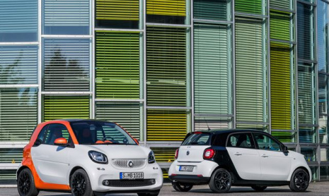 Smart представил новые Fortwo и Forfour